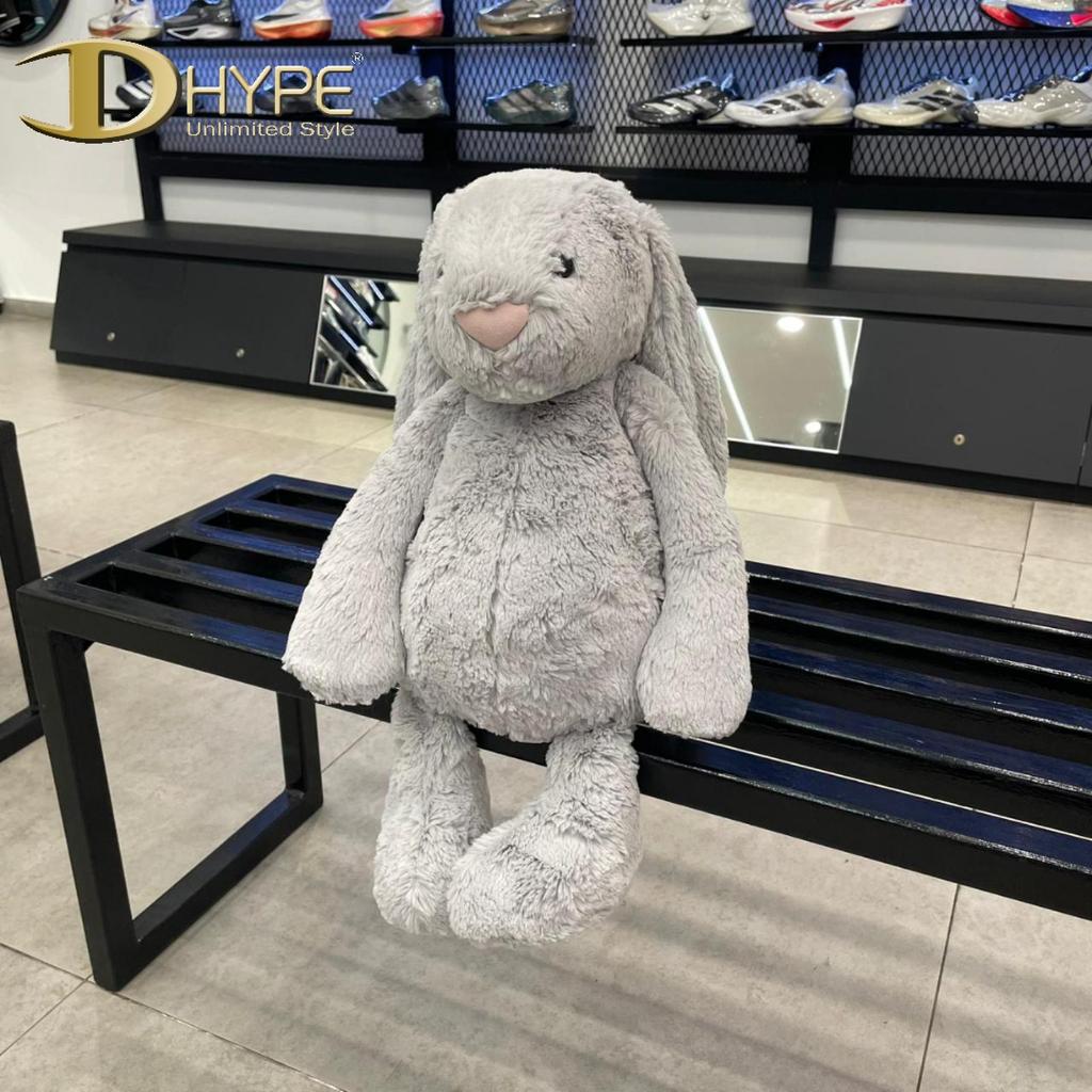 Jual JELLYCAT HUGE BASHFUL BUNNY SILVER DOLL 51CM 100% ORIGINAL
