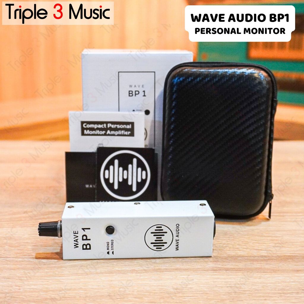 Jual Wave Audio BP1 Belt-Pack Personal In-Ear Monitor Amplifier (Wired ...