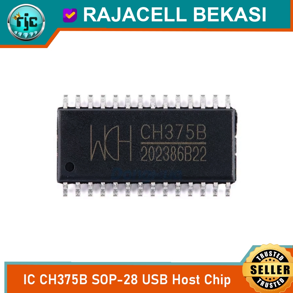 Jual IC CH375B SOP-28 USB Interface Chip Support USB Host and Slave ...