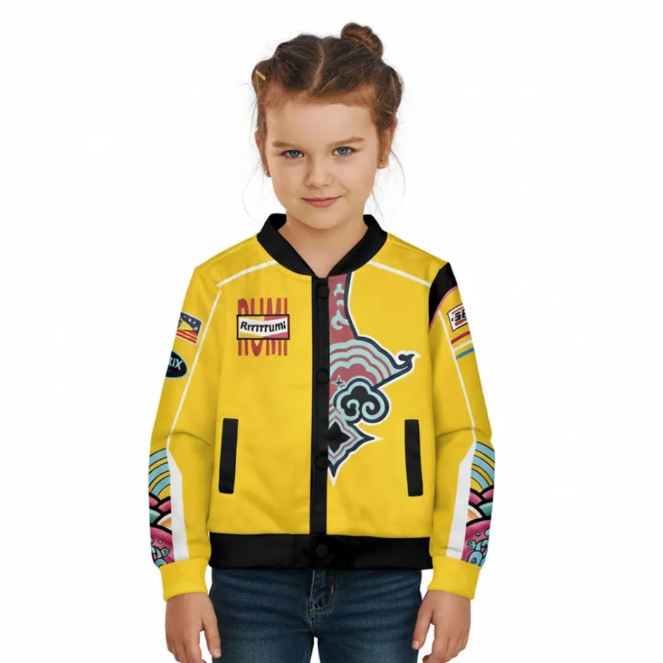 Jual Rumi Kpop Demon Hunter Cosplay Yellow Coat Jacket / Jaket Anak ...