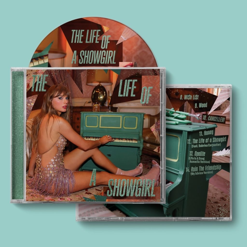 Jual CD Taylor Swift - The Life Of A Showgirl (Deluxe) - Original