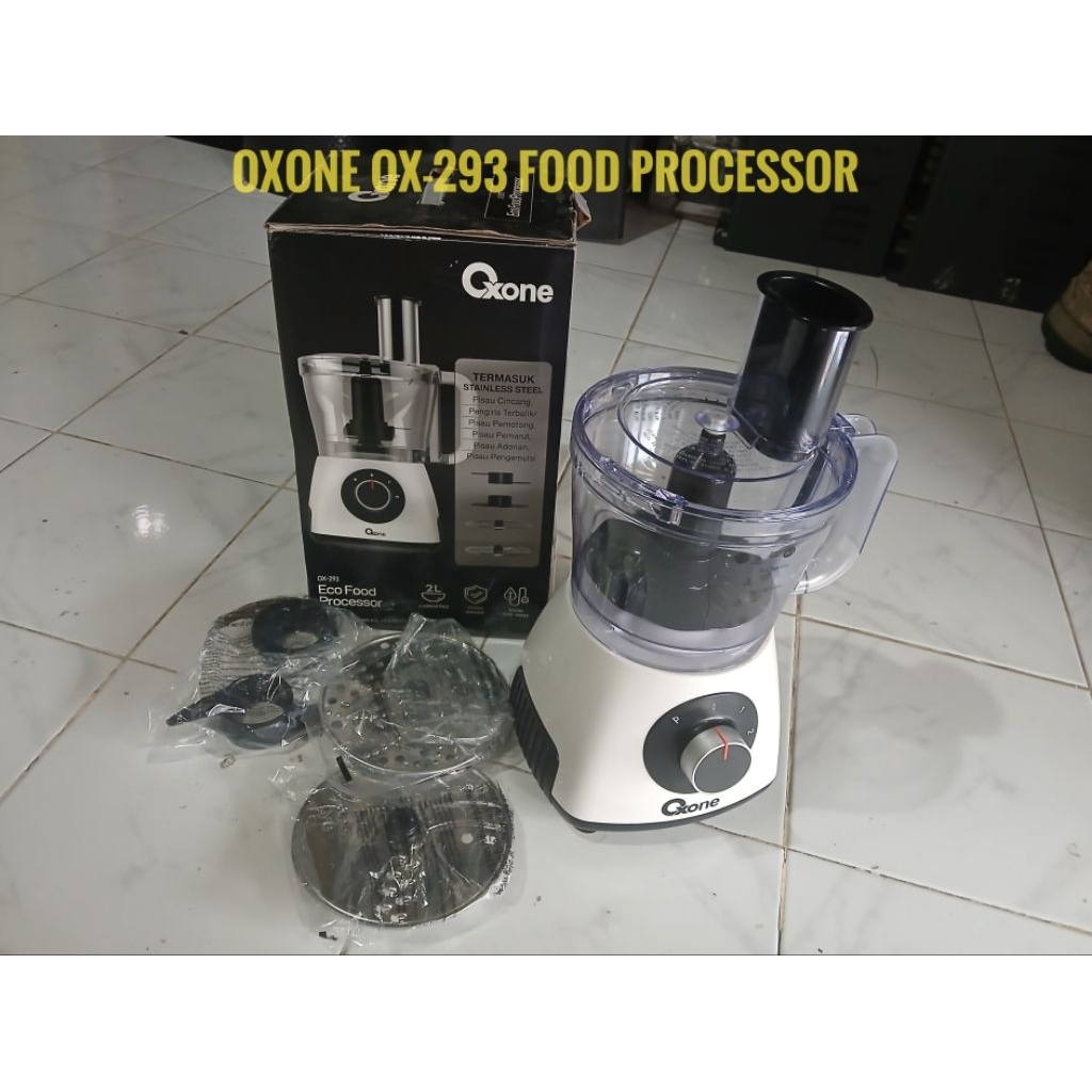 Jual OXONE OX-293 Food Processor Lengkap Jarang Dipakai | Shopee Indonesia