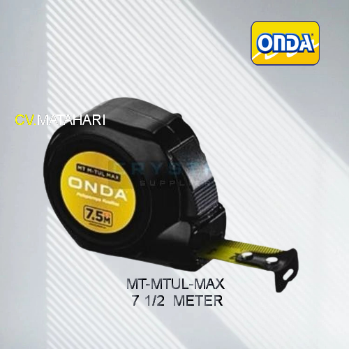 Jual Meteran Roll ONDA 7.5M JIS Standard / METERAN 7 1/2 METER | Shopee ...