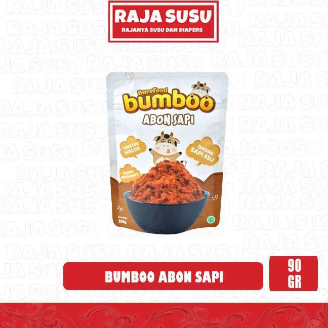 Jual BUMBOO ABON SAPI 90GR - RAJA SUSU | Shopee Indonesia