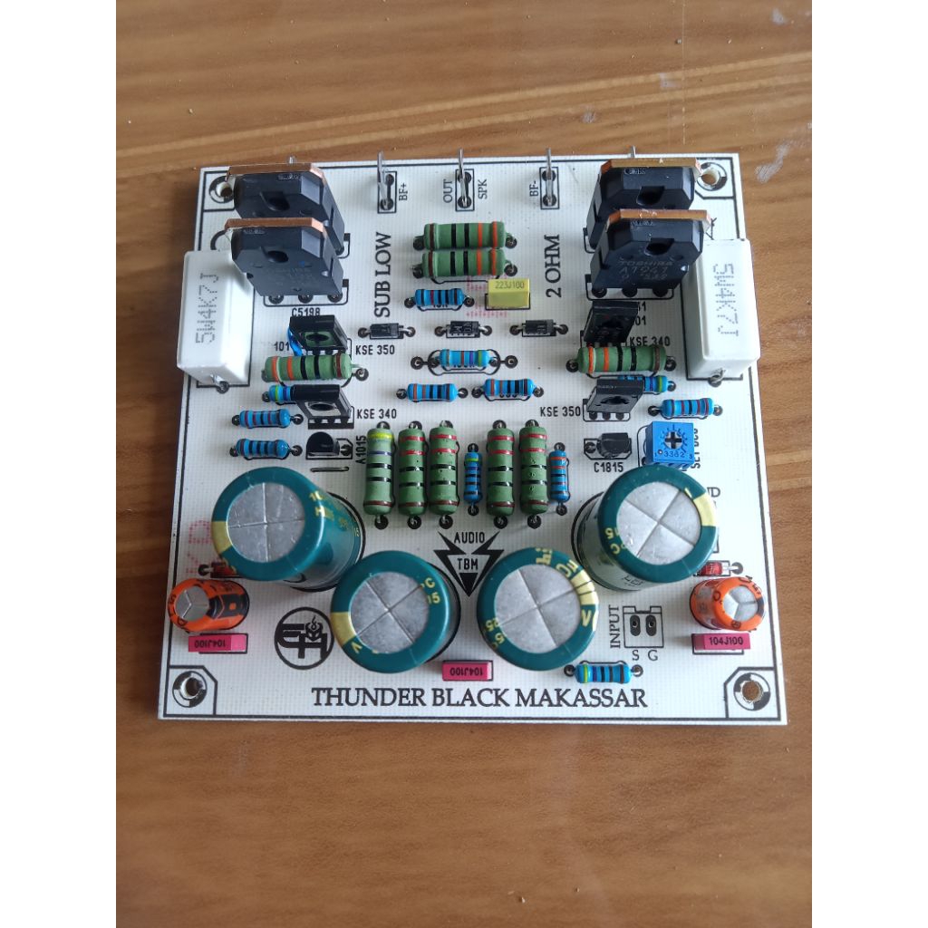 Jual DRIVER TBM SUB LOW 2 OHM POWER AMPLIFIER | Shopee Indonesia