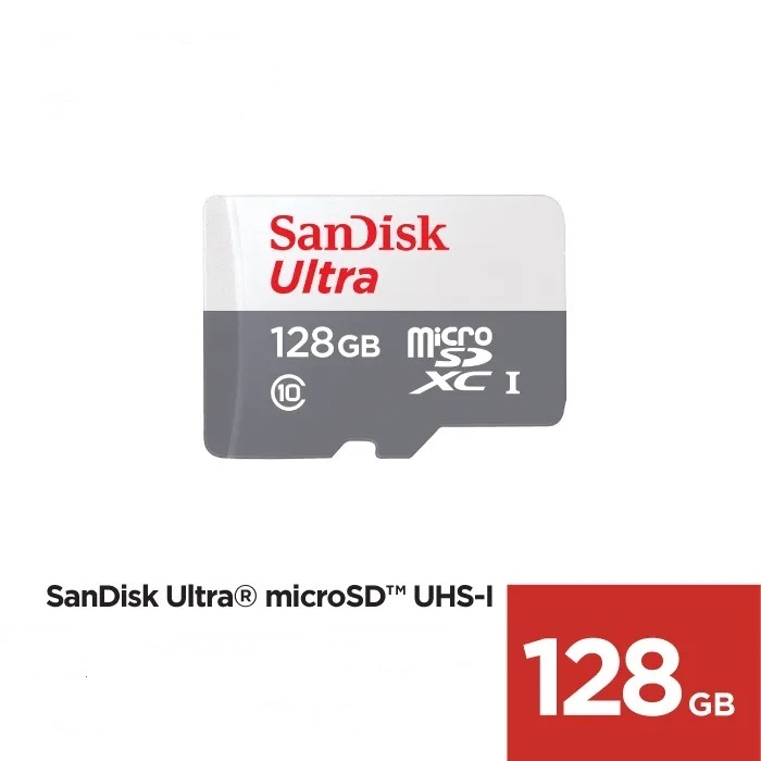 Jual Memory Card SanDisk Ultra 128GB - 64GB - 32GB - 16GB - 8GB - Micro ...
