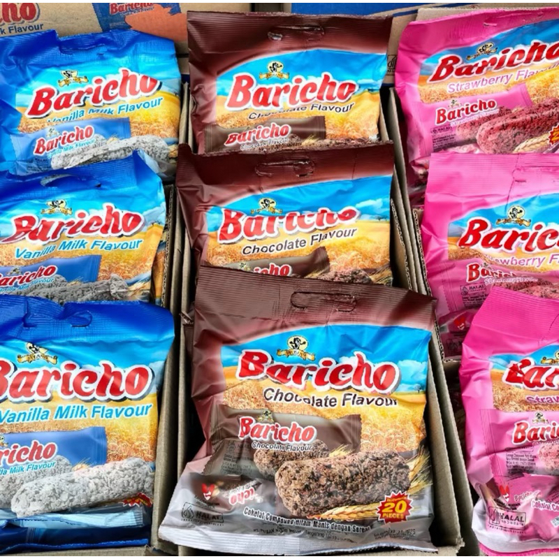 Jual Baricho Oat Choco 1 Pack Isi 20 pcs | Shopee Indonesia