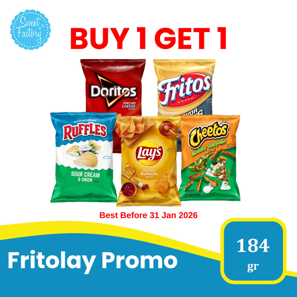 Jual PROMO BELI 1 GRATIS 1 (Cheetos, Ruffles, Lays) Snack import USA ...