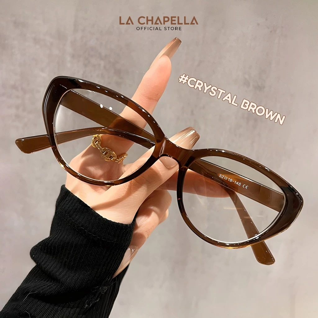 La Chapella Kacamata Cat Eye Photocromic Minus Anti Blueray Radiasi Wanita Pria 2 in 1 Bluecromic TR-90 Anti Silau Frame Kacamata Komputer HP Anti Sinar matahari UV400 Kacamata Ringan 30271=81059=27055