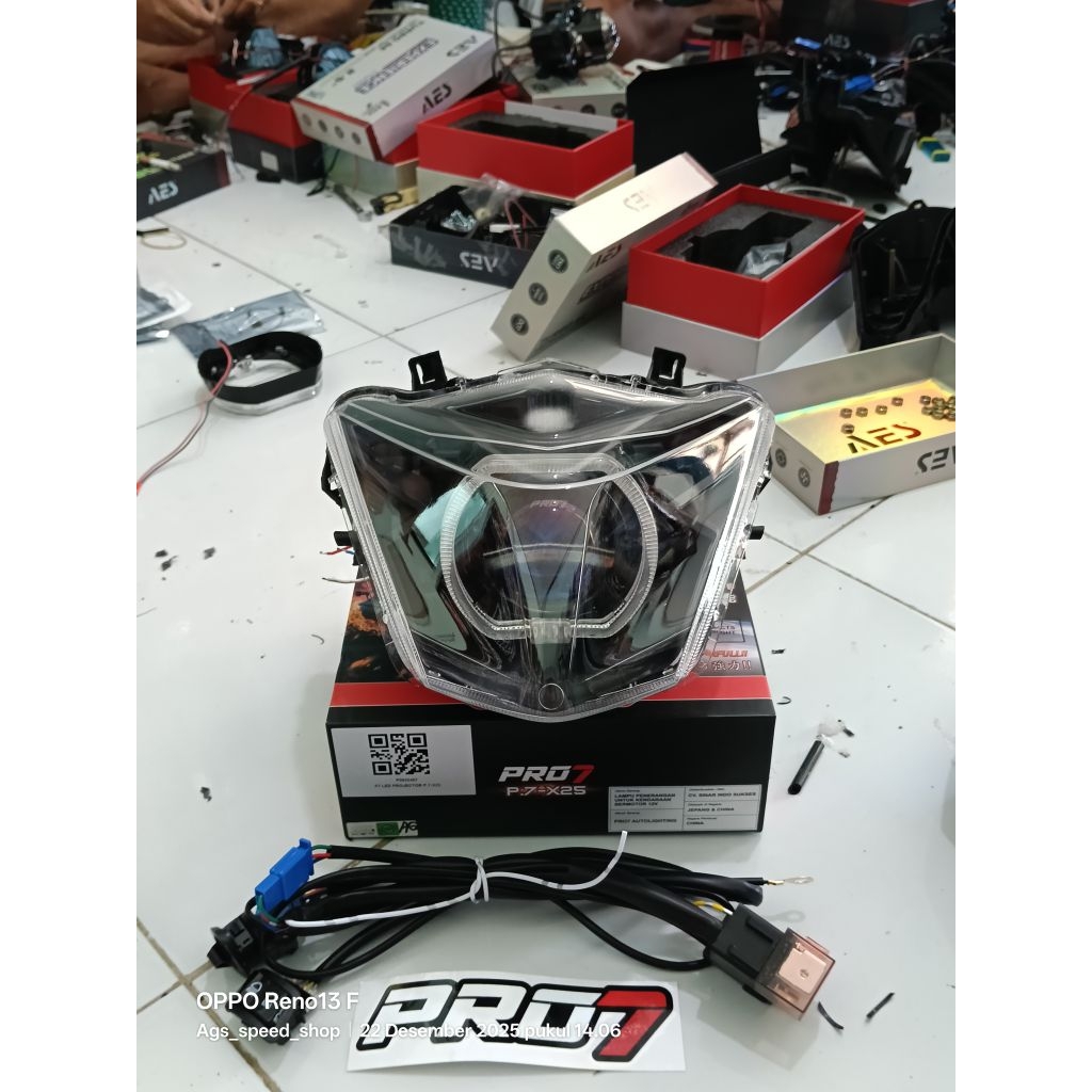 Jual paket biled 2'5 inch biled pro7 P7-X25 beat esp/eco 2016-2017 ...