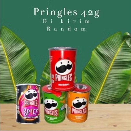 Jual Pringles 42gram all varian RANDOM 6pcs exp oktober 2026 | Shopee ...