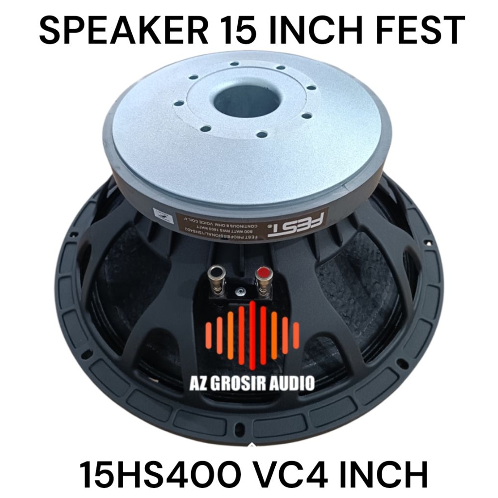 Jual Speaker 15 inch fest 15hs400 fest 15 inch vc4 subwoofer | Shopee ...