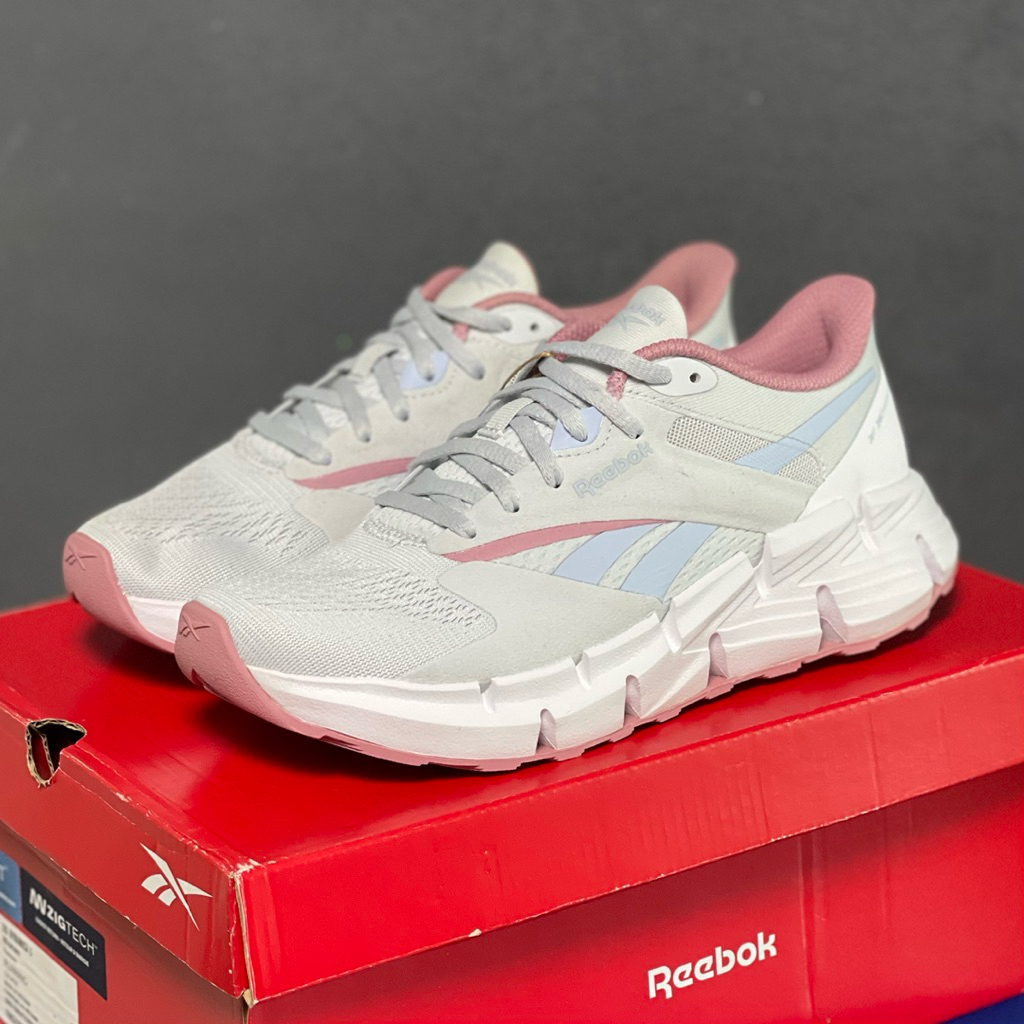 Jual REEBOK Zig Dynamica 5 - Grey/White/Pink | 100210044 | Resmi Store ...