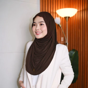 Pinkish Official Zalina Instan (Hijab Bergo Instan Viscose Spandex)