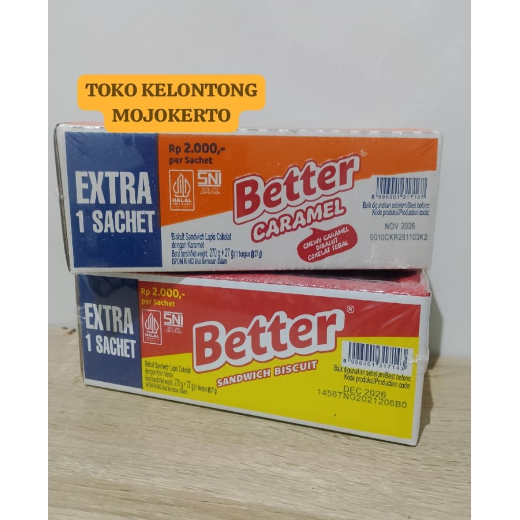 Jual BETTER SACHET BOX dua rasa | Shopee Indonesia