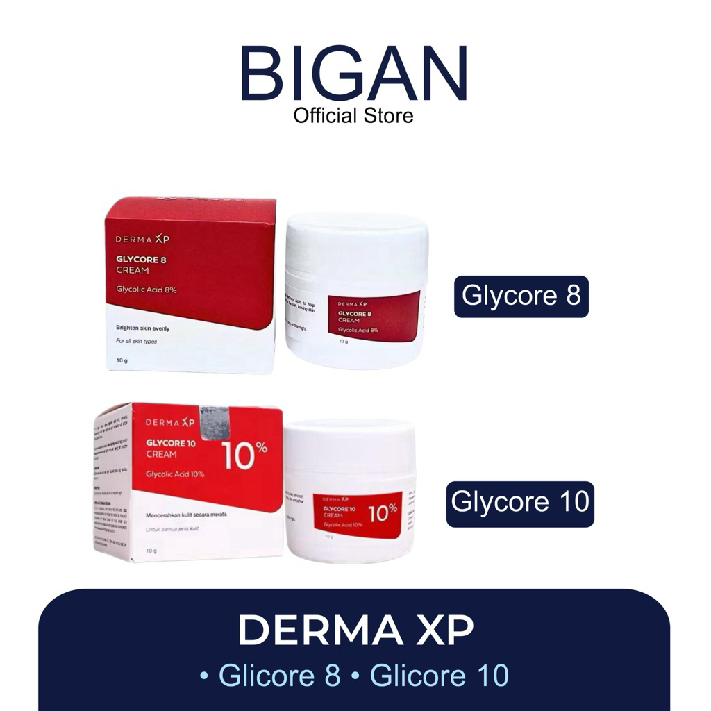 Jual Derma XP - Glycore 10% & Glycore 8% Cream Membantu Mencerahkan ...