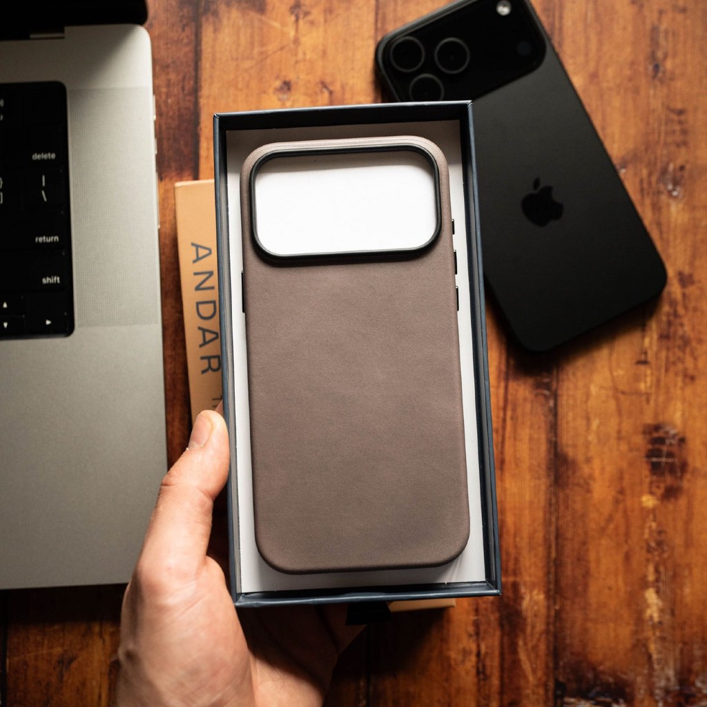 Jual Andar The Aspen Leather Case iPhone 17 Pro Max MagSafe Full