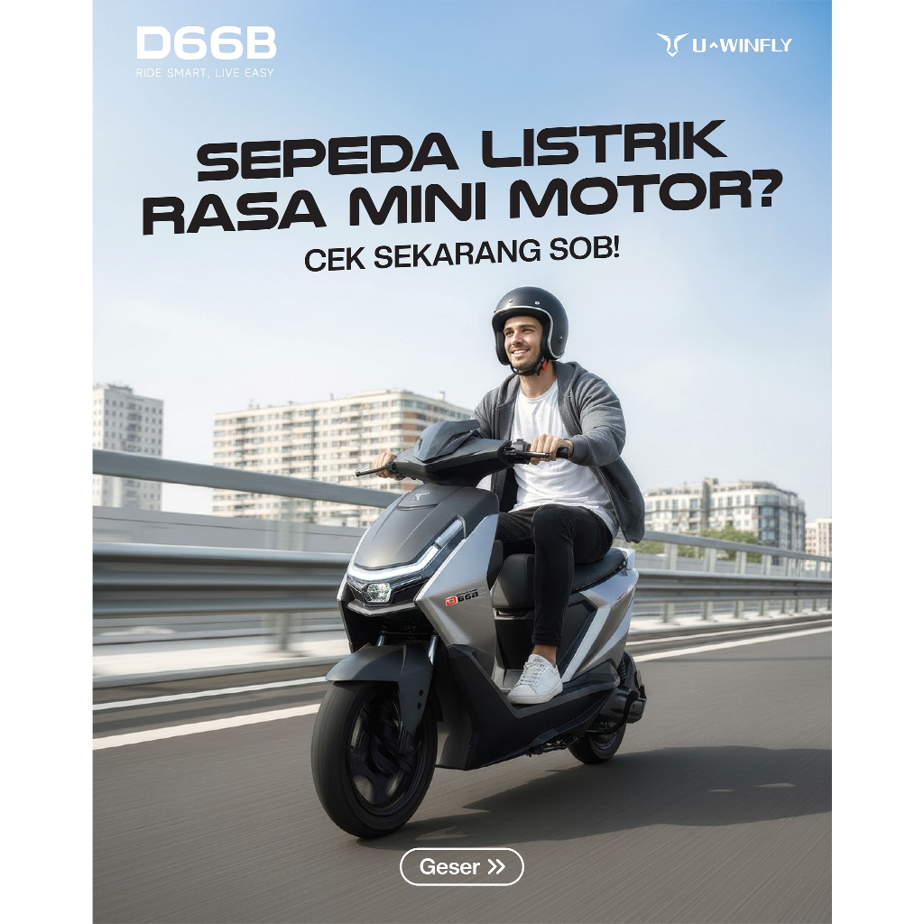 Jual TERBARU Sepeda Listrik Uwinfly D66A D66B D65ADV new series ...