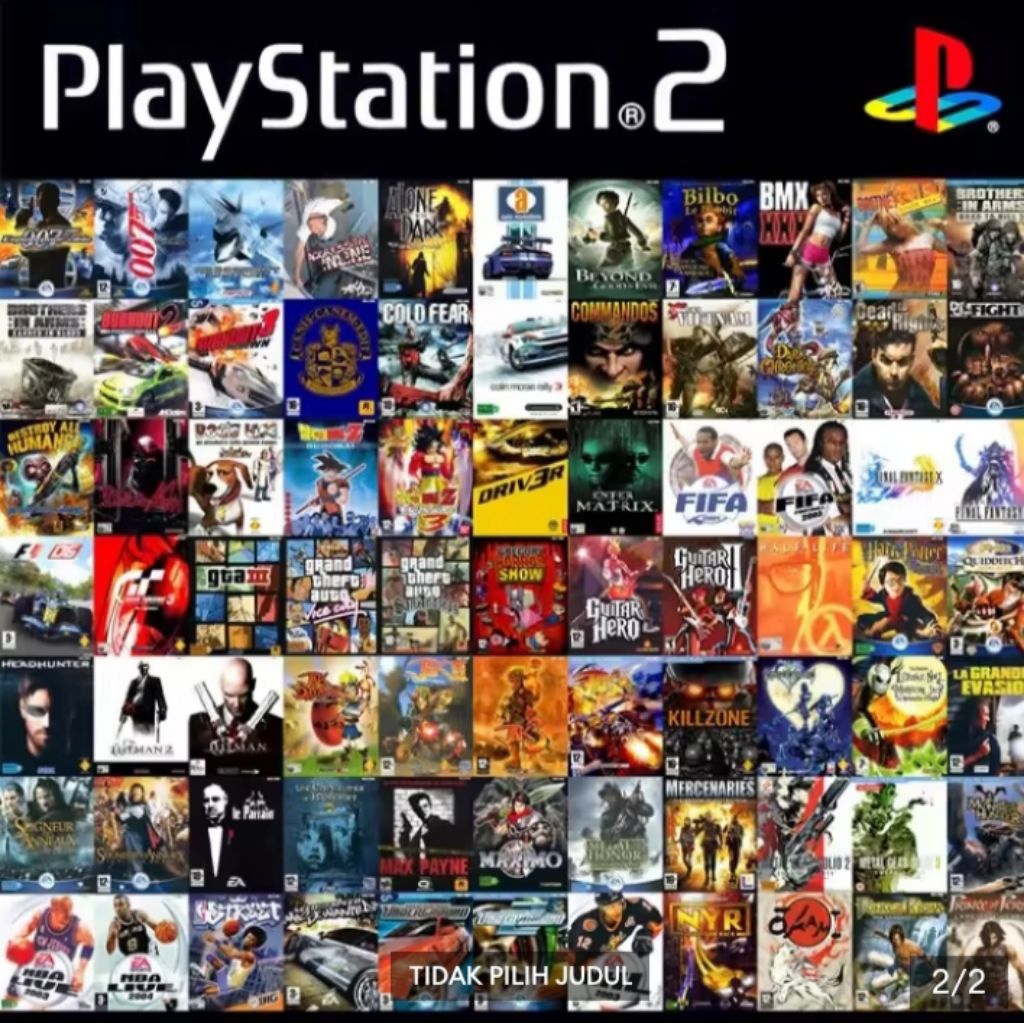 Jual {ISO} FLASHDISK GAME PS2 FORMAT ISO 32GB | Shopee Indonesia