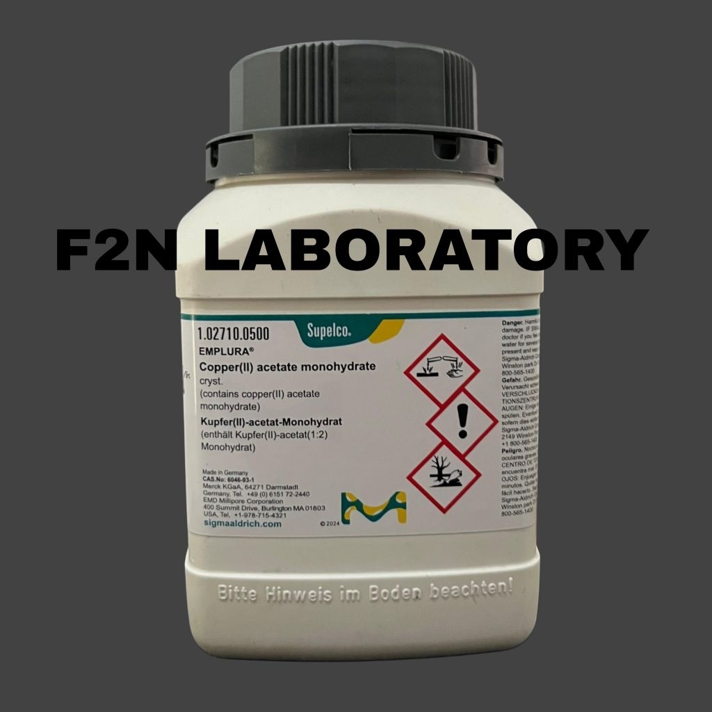 Jual Copper(II) acetate monohydrate 500g MERCK 1.02710.0500 | Shopee ...