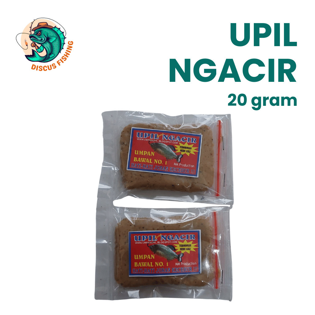Jual Upil Ngacir 20gram Mede Bawal Galatama Harian - Umpan Pancing Upil ...