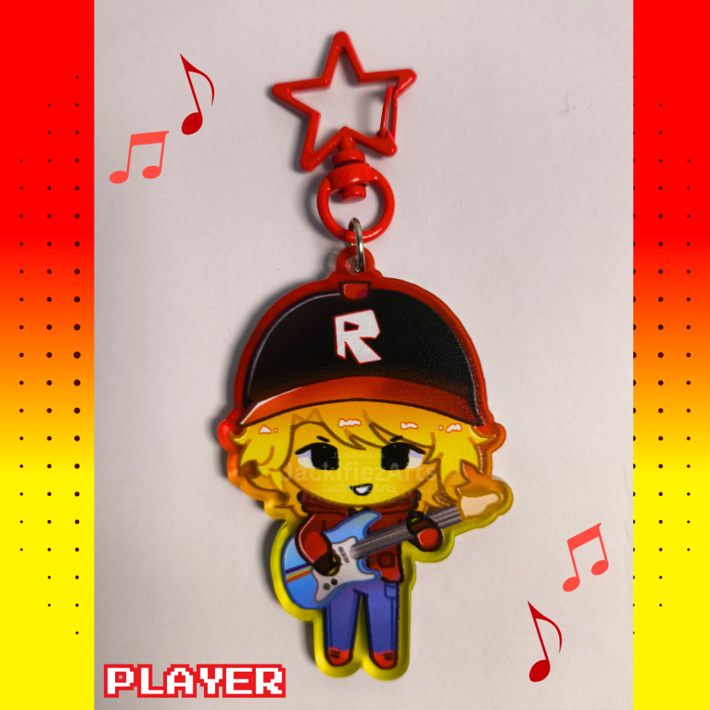 Jual Fan Merch Block Tales Roblox Translucent Acrylic Keychain ...