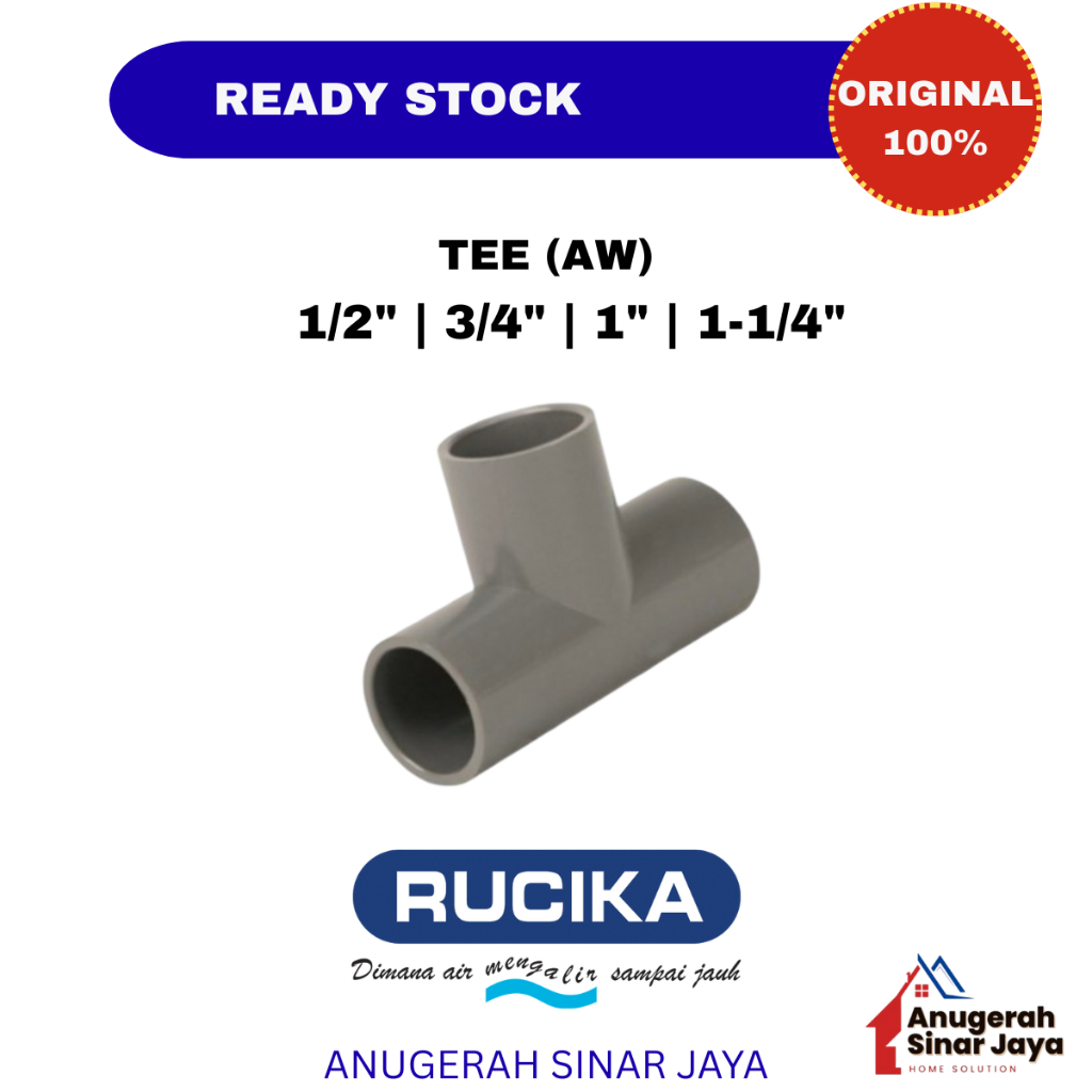 Jual Tee Rucika 1/2