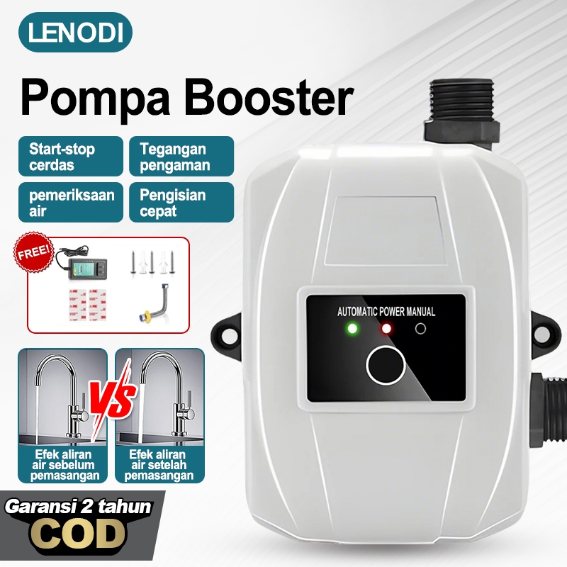 Jual Pompa Booster Pendorong Air Booster Pump Otomatis 150Watt 36L/min ...