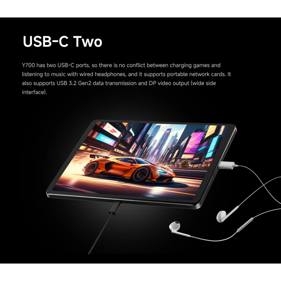 Jual Lenovo Legion Y700 2025 Eclipse Black TB321FU 16/512GB UFS