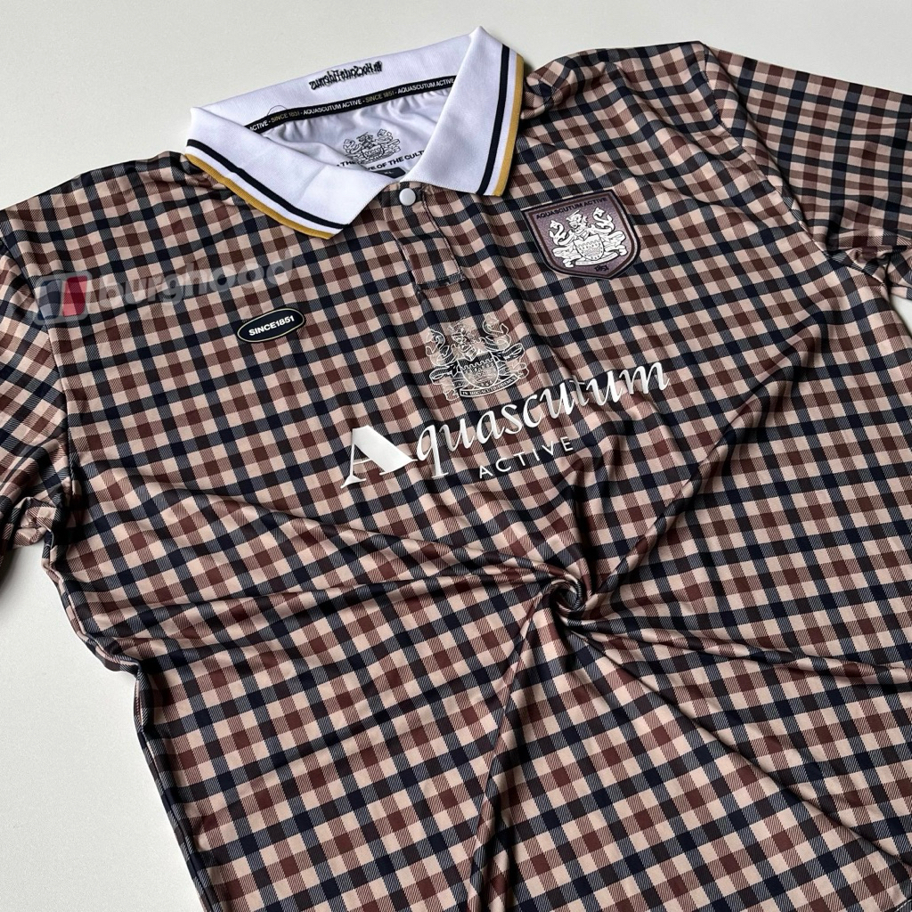 Jual Aquascutum Active Club Check Football Jersey Away | Shopee