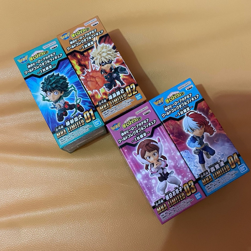 Jual Wcf Mha Limited Bandai Boku No Hero set original | Shopee Indonesia