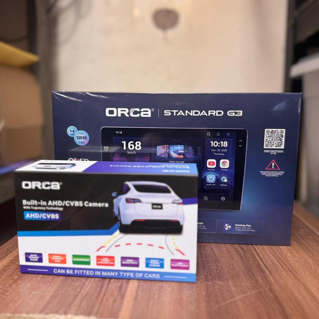 Jual Headunit Android Orca Standart ADR-9988 4/128 NFC Gen 3 Qled 9 ...