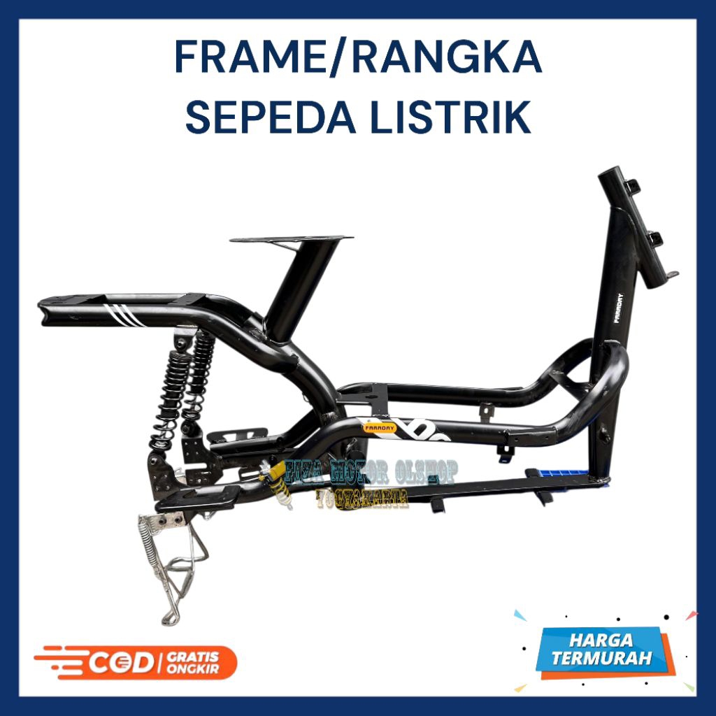 Jual Frame Sepeda Listrik Body Only Sepeda Listrik Motor Listrik ...