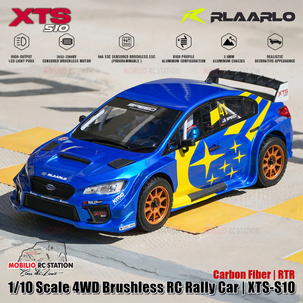Jual Rlaarlo XTS-S10 1/10 Scale 4WD Sensored Brushless ESC Programmable ...