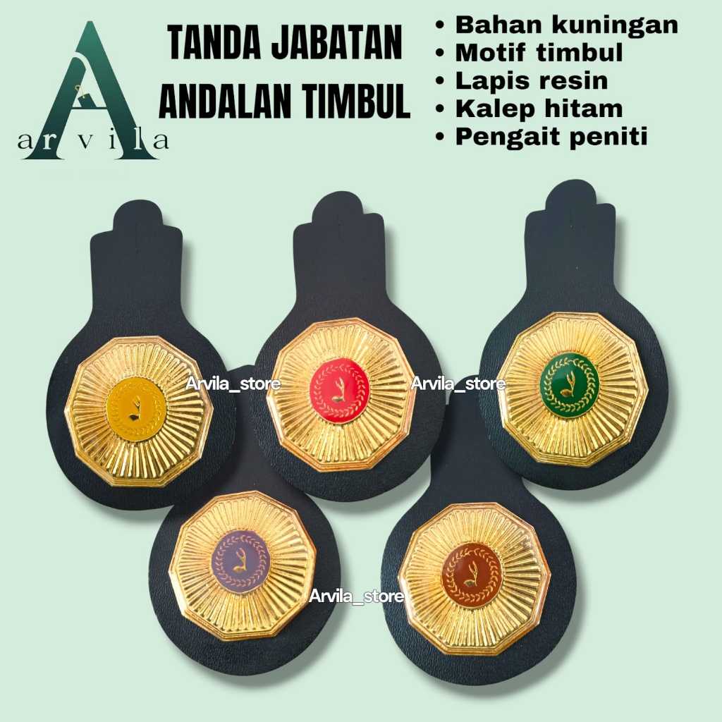 Jual Tanda jabatan pramuka andalan timbul ranting/cabang/koordinator ...