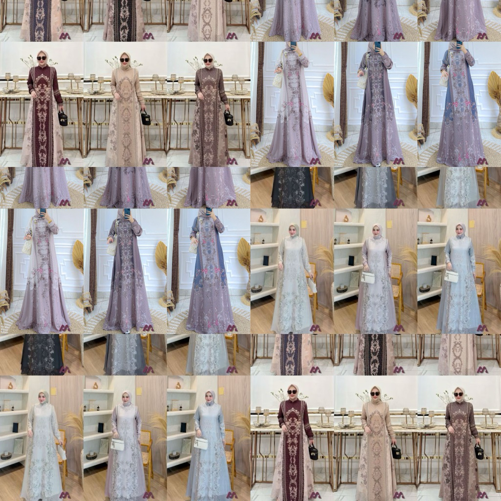 Jual SAMEHA DRESS VOL 26,28,30BY HMF LUXURY ORIGINAL | Shopee Indonesia