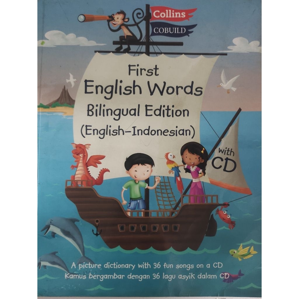 Jual BUKU COLLINS COBUILD FIRST ENGLISH WORDS BILINGUAL EDITION BEKAS ...