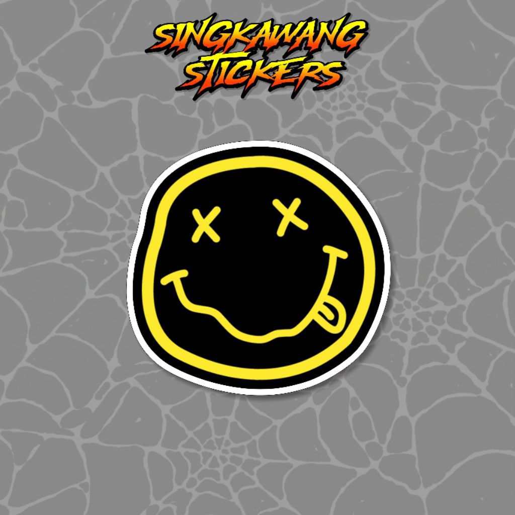 Jual NIRVANA STIKER BAND SKENA GRUNGE STICKER | Shopee Indonesia