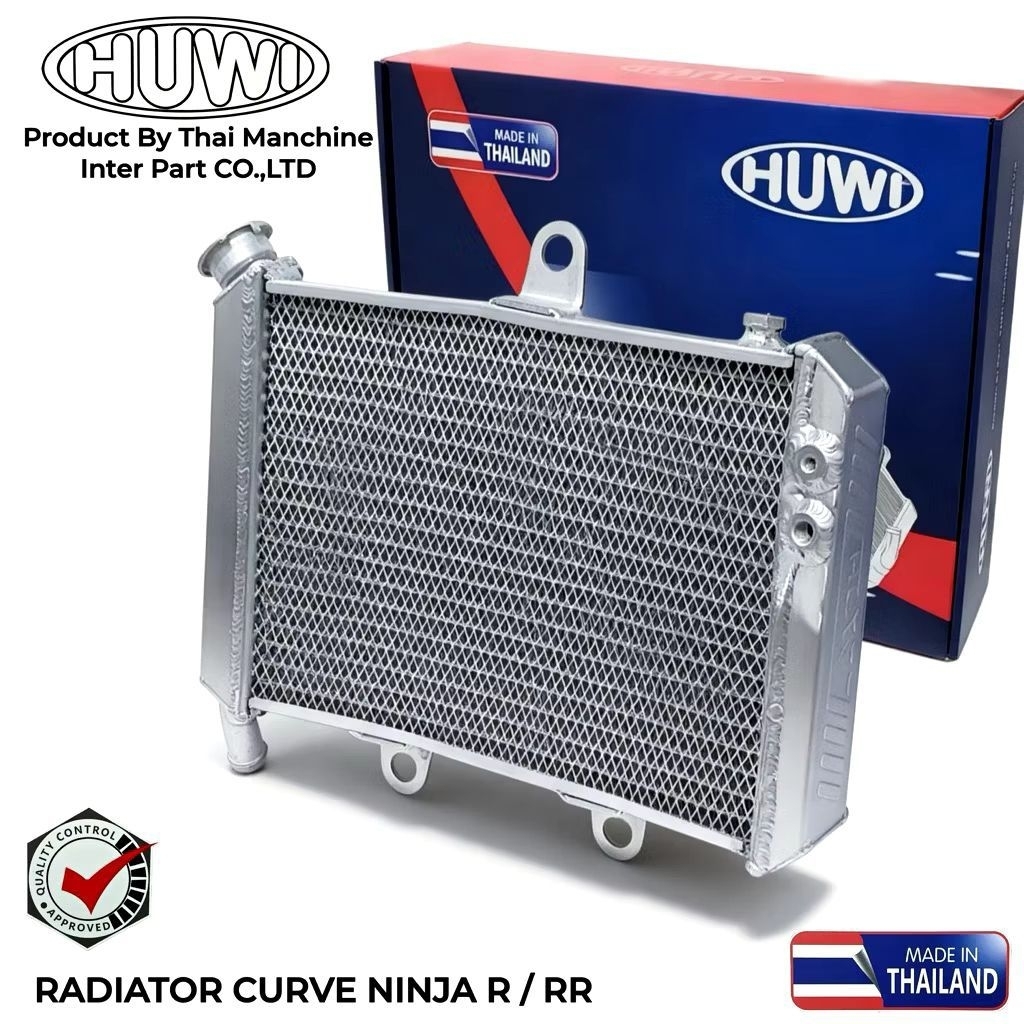 Jual RADIATOR GAMBOT HUWI CURVE PLUS BREKET NINJA KR / SS DAN KRR ...