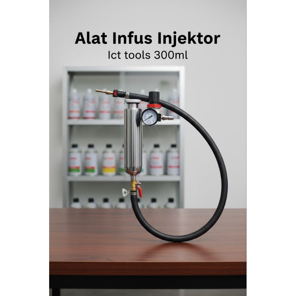 Jual Alat servis injeksi 300ml Tabung kit ICT Flus injektor cleaner ...