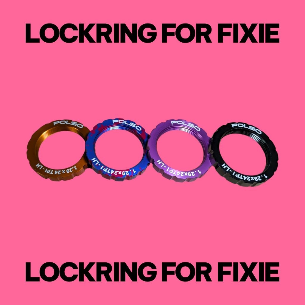 Jual Lockring polso hub fixie/fixed gear | Shopee Indonesia