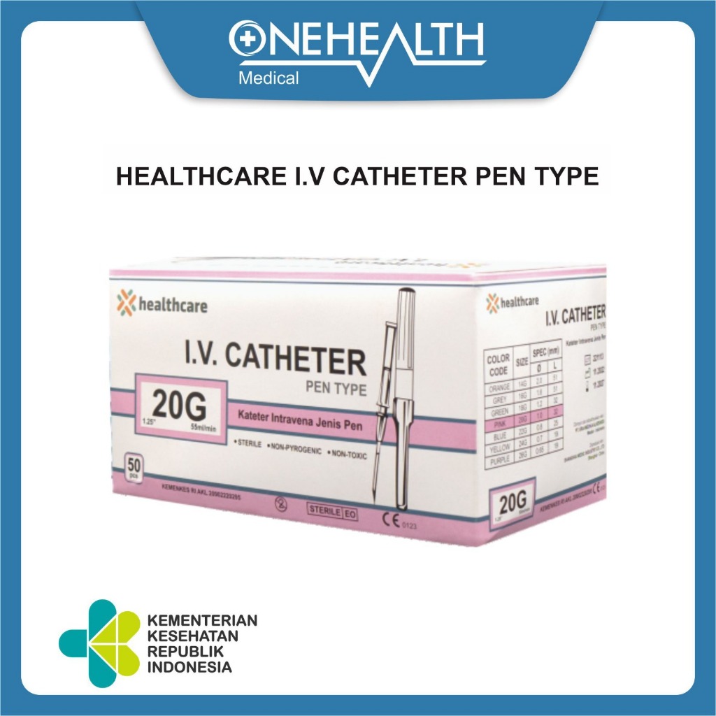 Jual Healthcare IV Catheter Pen Abbocath Kateter Vena Infus Memasukan ...