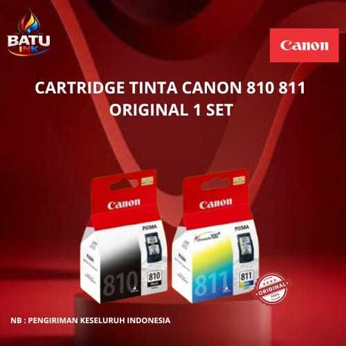 Jual TINTA CARTRIDGE 810 811 BLACK COLOR ORIGINAL FOR PRINTER | Shopee ...