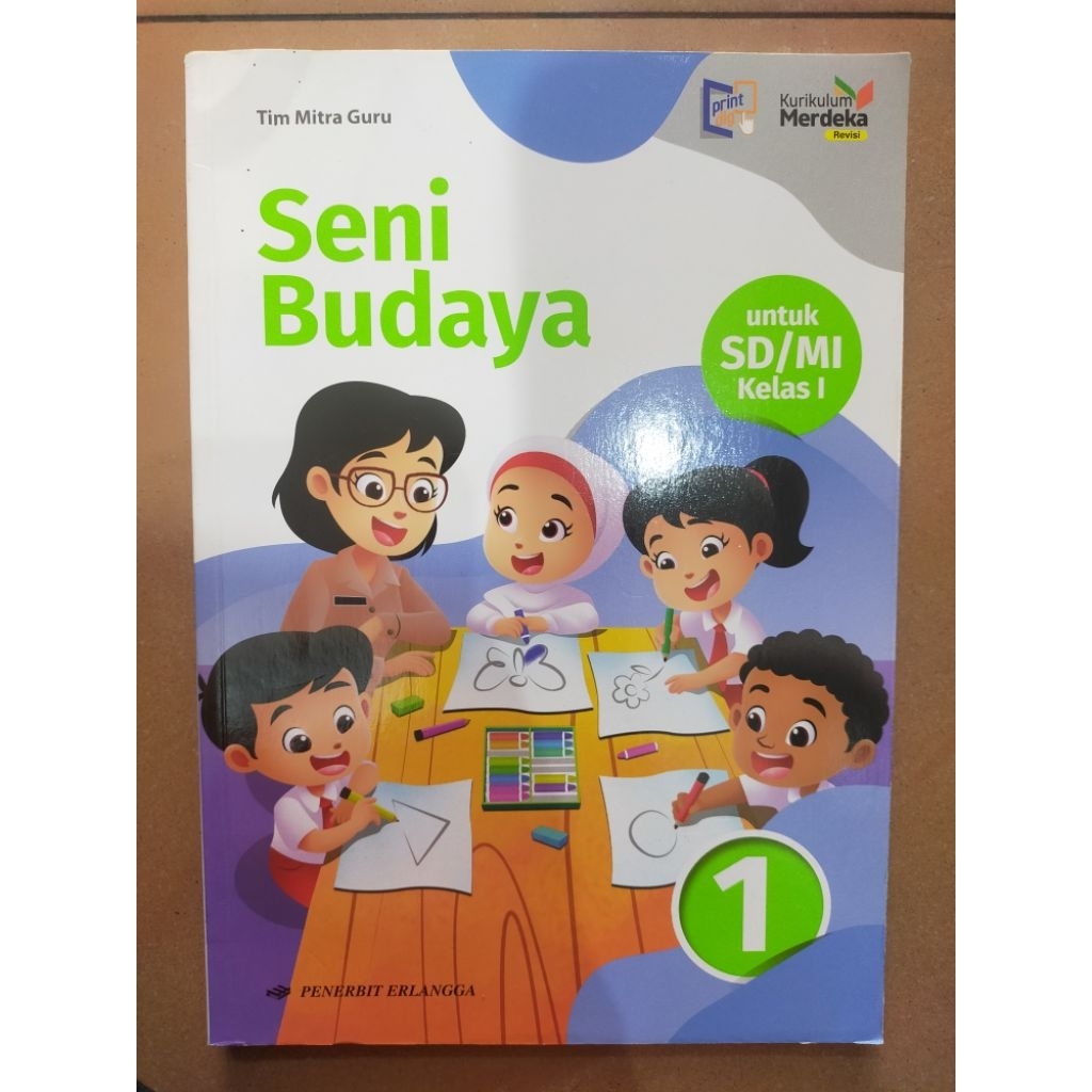 Jual Buku Pelajaran SD : Seni Budaya Kelas 1 2 3 4 5 6 SD/MI Kurikulum ...