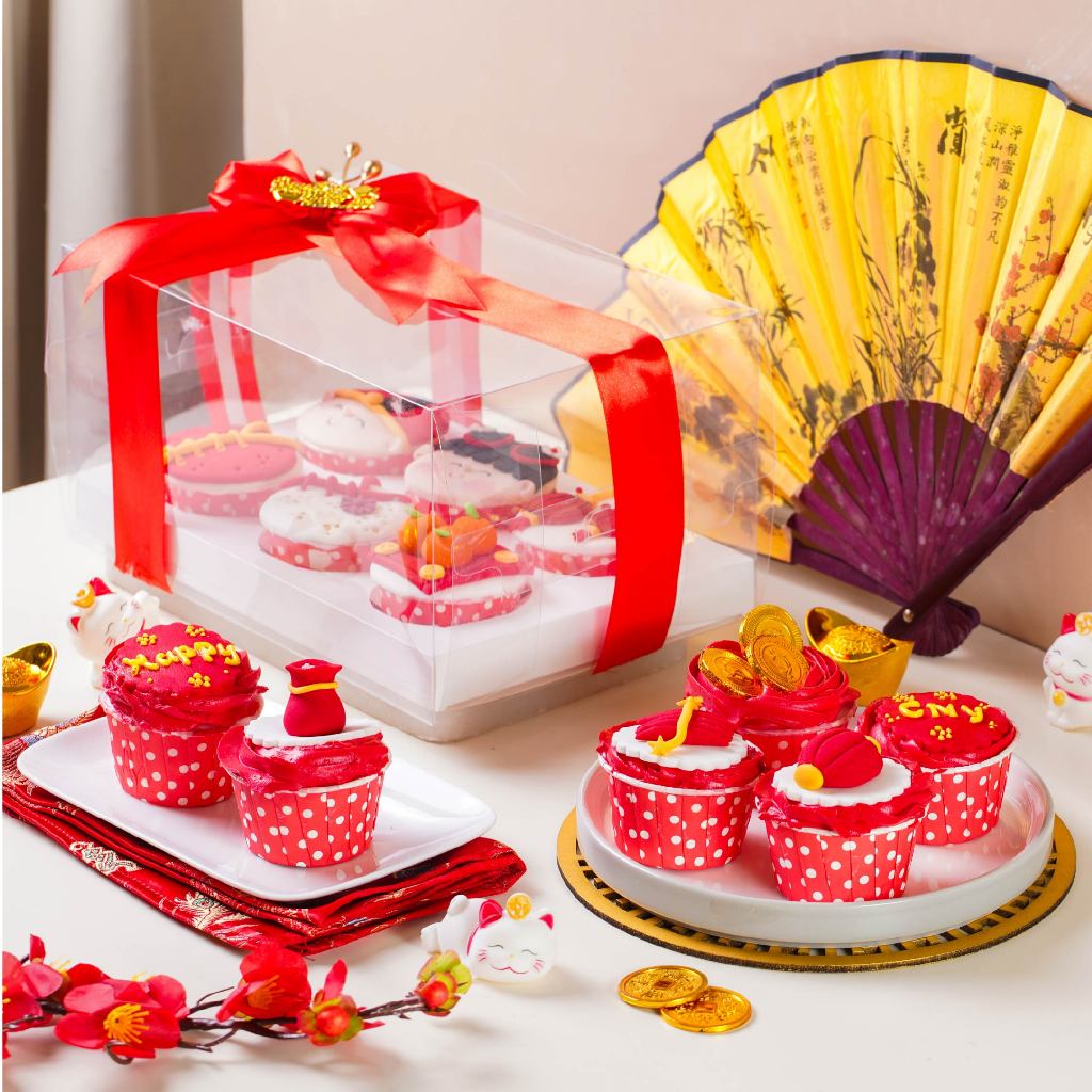 Jual CNY 2026/Imlek/Hampers/Parcel/Cupcake Of Love (Cream)/Imlek 2026 ...