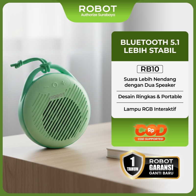 Jual ROBOT Speaker Bluetooth Portable Mini Super Bass / Speaker Outdoor ...