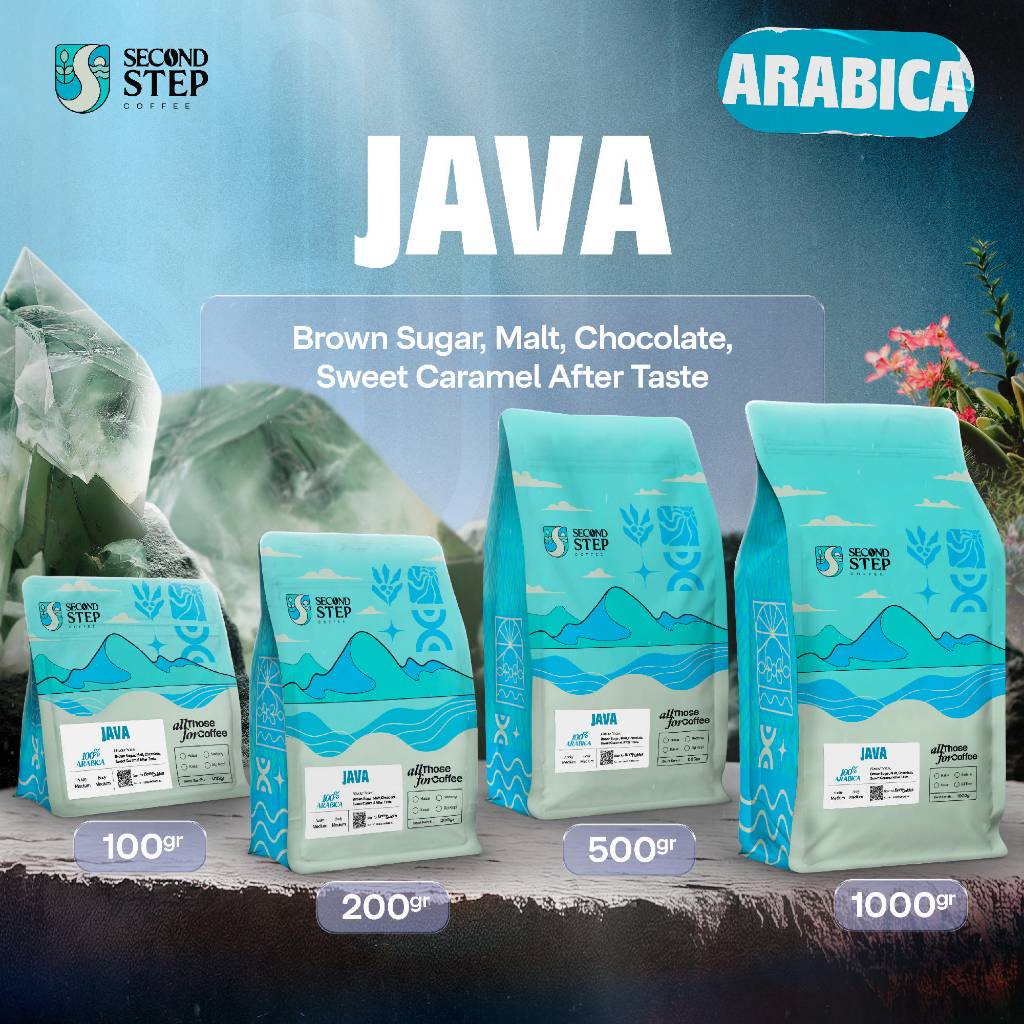 Jual Second Step Coffee Biji Kopi Bubuk Arabika Jawa Java Arabica ...