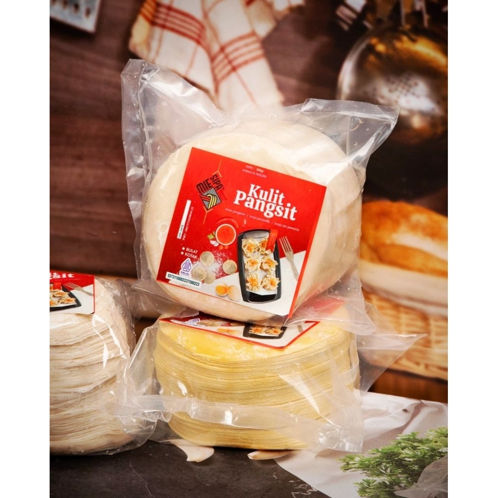 Jual Kulit Pangsit Bulat Putih & Kuning 500gr | Shopee Indonesia
