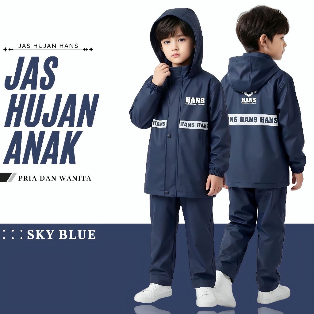 Jas Hujan Anak Karakter by HANS foto 1