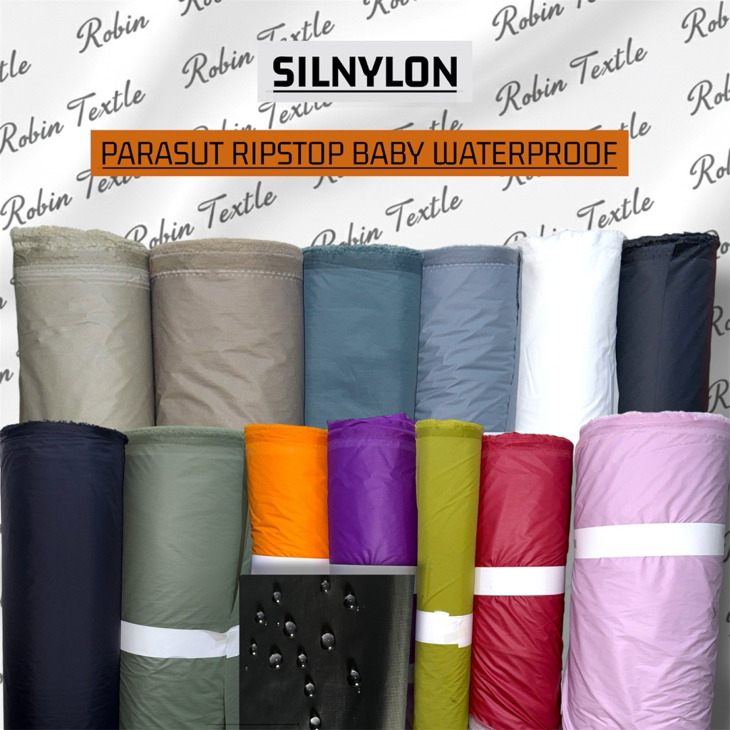 Jual Kain Silnylon Kain Parasut Ripstop Waterproof Bahan Anti Air Kain ...